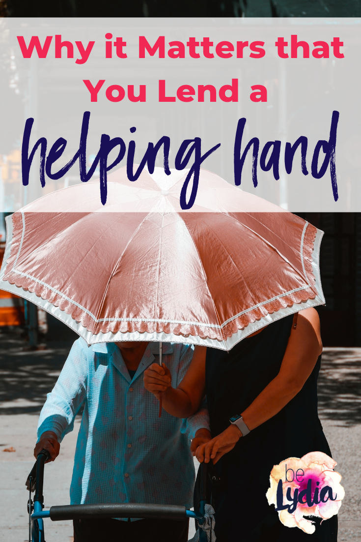 Lend Your Helping Hand Meaning